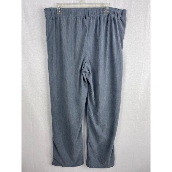 Halara Pants Corduroy Pleated Trousers Relaxed Baggy Casual Spring Essential - Picture 5 of 8